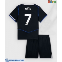 Fotballdrakt Barn Chelsea Pedro Neto #7 Tredjedraktsett 2025-26 Kortermet (+ Korte bukser)